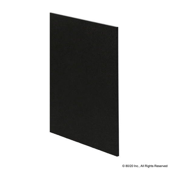 65-2652 | HDPE Panel: 4.5mm Thick, Black - Image 1